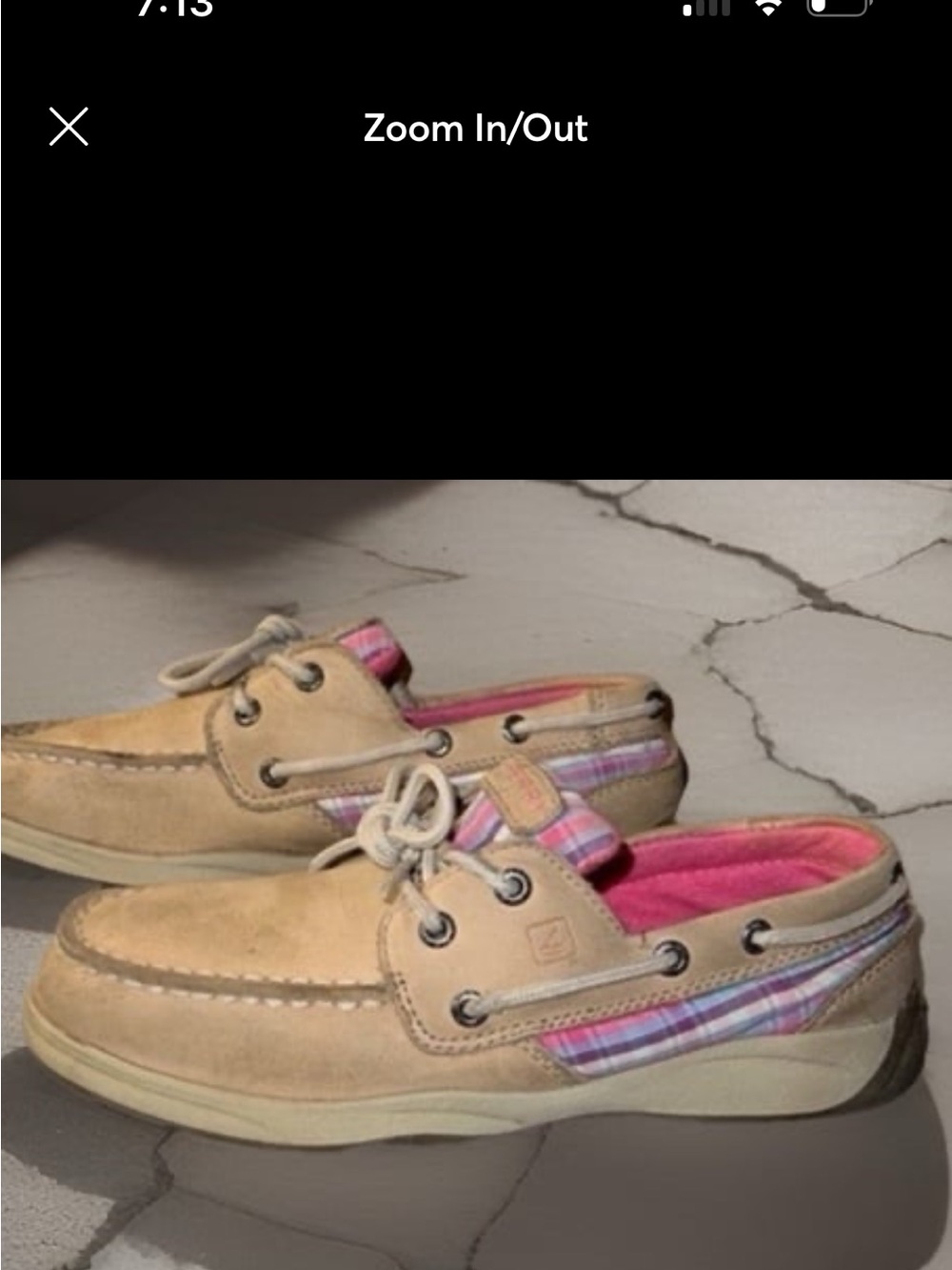 Sperry TOPSIDER Intrepid Boat Shoes, Youth Size 4.5